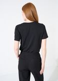 Stella jersey crew-neck T-shirt BIANCONEROBLU Woman image number 2