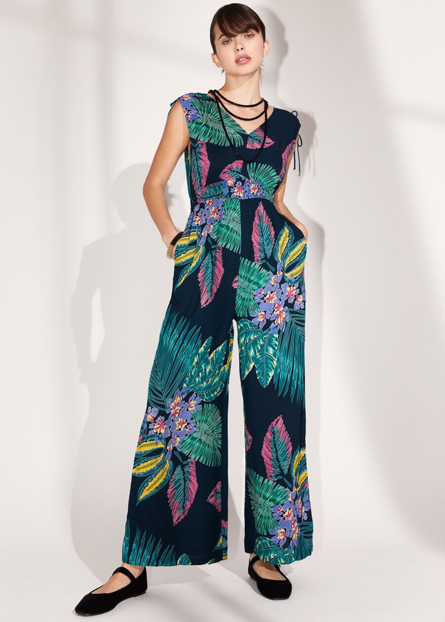 Tuta Titania 100% Rayon NERO BLACK Donna , immagine n. 1