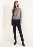 Piky Milano stitch trousers BLUROSSO CHIANTI Woman image number 1