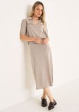 Sidney knit top with lurex

 BEIGE SABBIA Woman image number 4
