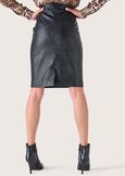 Giselle eco-leather skirt image number 3