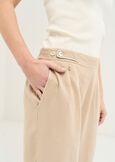 Patrics wide-leg trousers BEIGE Woman image number 3