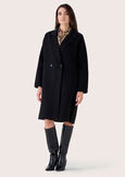 Corinne 100% woolen coat NERO BLACKBEIGE CAMMELLO Woman image number 2