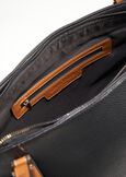 Shopping Bely-A in ecopelle cervo NERO BLACK Donna immagine n. 3
