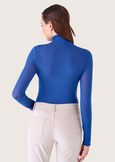 Maglia Stacey in viscosa NERO BLACKBEIGE LATTEBLU LAGUNAVIOLA IRISMARRONE TIERRAVERDE AVOCADO Donna immagine n. 3