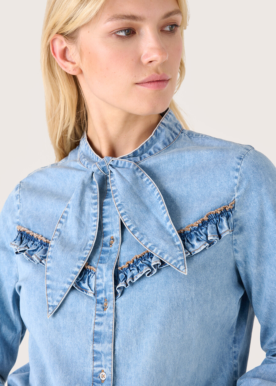 Camicia Carolyn in light denim DENI DENIM Donna , immagine n. 2