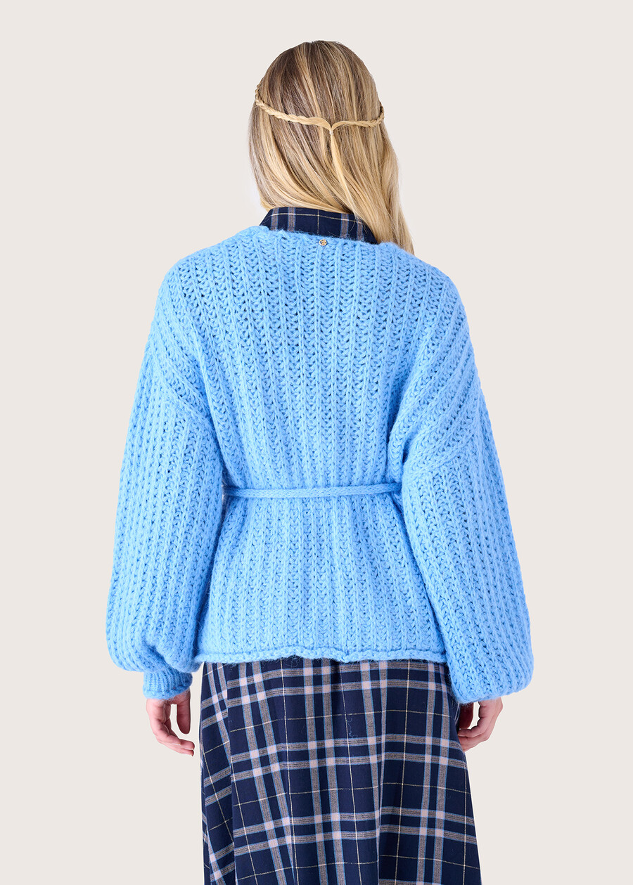Cardigan aperto Creta BLU FIORDALISO Donna , immagine n. 3