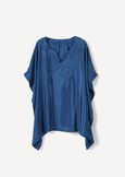 Bull Printed Blouse With Drawstring BLU OTTANIO Woman image number 5
