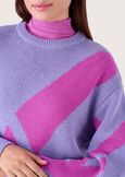 Masu patterned sweater BLU FIORDALISO Woman image number 2