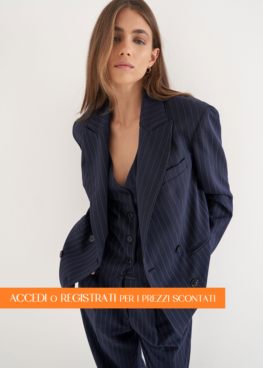 Griselda double-breasted blazer BLU Woman , image number 1