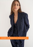 Griselda double-breasted blazer BLU Woman image number 1