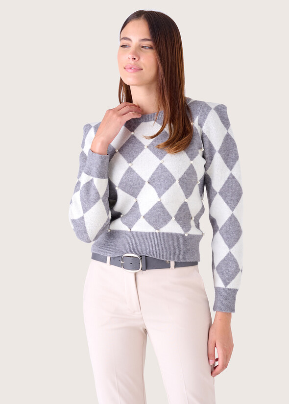 Monny sweater with pearls GRELA Woman null