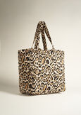Baculas Animal Print Cotton Bag NERO BLACK Woman image number 2