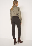 Pantalone Kate Runner in punto Milano BLU GRAFITE Donna immagine n. 4
