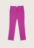 Jacquelid technical fabric trousers VIOLA IRIS Woman image number 5