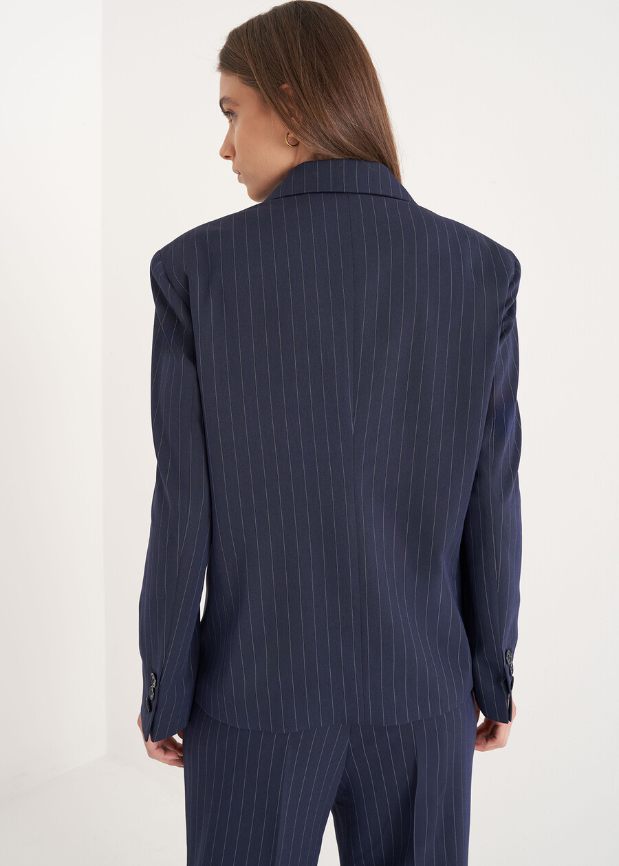 Giacca doppiopetto Griselda BLU Donna , immagine n. 4