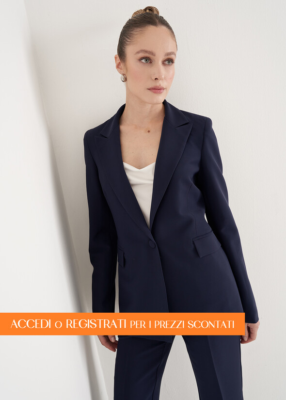 Giacca Giselle in cady BLU Donna null