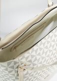 Borsa shopping Bely in ecopelle BIANCO BURRO Donna immagine n. 3