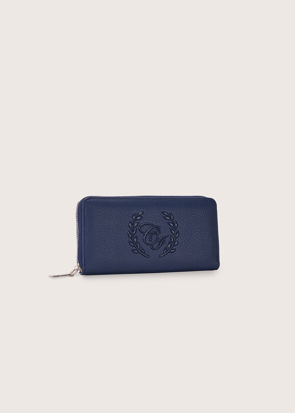 Pampin eco-leather wallet BLUE OLTREMARE  Woman null