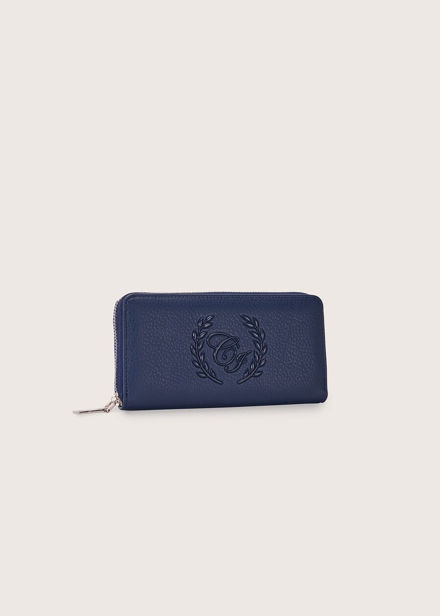 Pampin eco-leather wallet BLUE OLTREMARE  Woman , image number 1