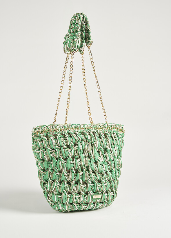 Borsa shopping intrecciata Bosa VERDE GARDEN Donna null