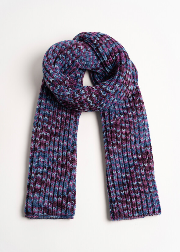 Sciarpa Sendy a coste fantasia BLU AVION Donna null