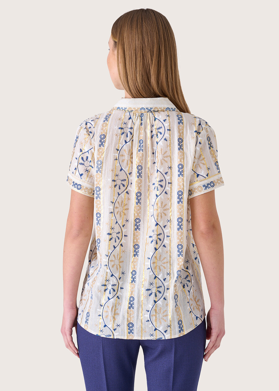 Camicia Colly 100% cotone BEIGE NAVAJO Donna , immagine n. 3