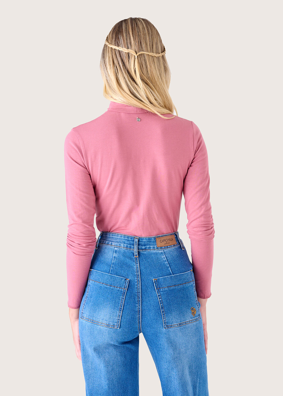 Maglia Sofy in cotone ROSA BOUQUETBLU GRAFITE Donna , immagine n. 3