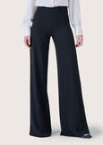 Pantalone Paolo a zampa NERO BLACK Donna immagine n. 3