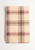 Sciarpa Shiny maxi check shearling BEIGE LATTEBEIGE LATTE Donna immagine n. 2