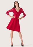 Abito Allan con pizzo ROSSO CARPET Donna immagine n. 1