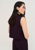 Clayd sleeveless Studio shirt VIOLA Woman image number 3