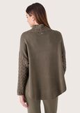 Marge turtleneck jersey VERDE CAPPERBEIGE GREIGE Woman image number 4