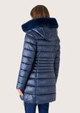 Peter long down jacket BLU INCHIOSTRO Woman image number 4