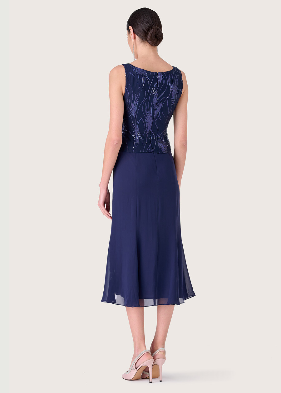 Carla armhole dress BLU MARINA Woman , image number 7
