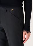 Pantalone Kate in tessuto tecnico NERO BLACKROSA ROMANTICO Donna immagine n. 3