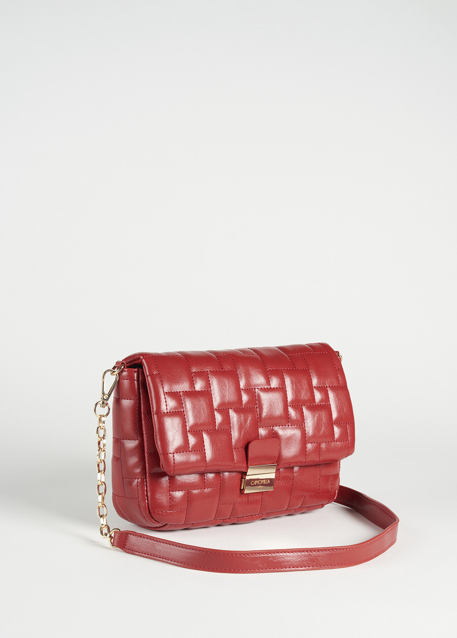 Briant eco-leather clutch bag BIANCO BURROARANCIO CAROTENEMARRONE TERRAROSSO Woman , image number 2