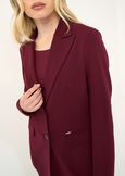 Blazer Giselle monopetto slim ROSSO BORDEAUXVERDE GARDENMARRONE Donna immagine n. 2