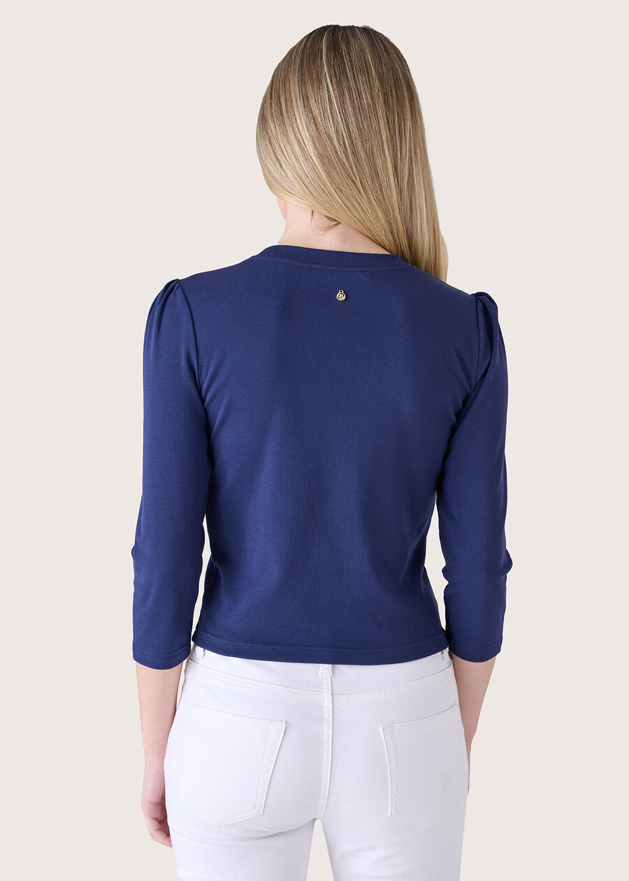 Selly cotton jersey BLU Woman , image number 3