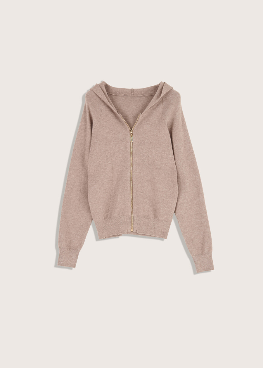 Caris knitted cardigan BEIGE DOESKIN Woman , image number 5