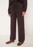 Pantaloni Perry in maglia MARRONE CAFFEGRIGIO PERLA Donna immagine n. 2