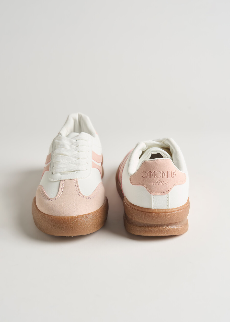 Sneaker Sarah bicolore BIANCO WHITE Donna , immagine n. 3