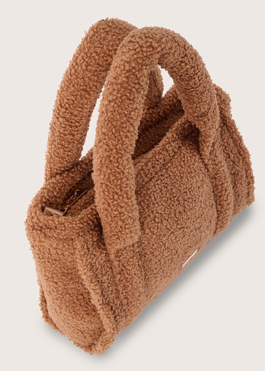 Bernie eco-sheepskin bag MARRONE TIERRAVIOLA LILLYBLU FIORDALISO Woman , image number 3