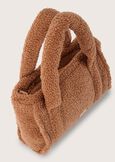 Bernie eco-sheepskin bag MARRONE TIERRAVIOLA LILLYBLU FIORDALISO Woman image number 3