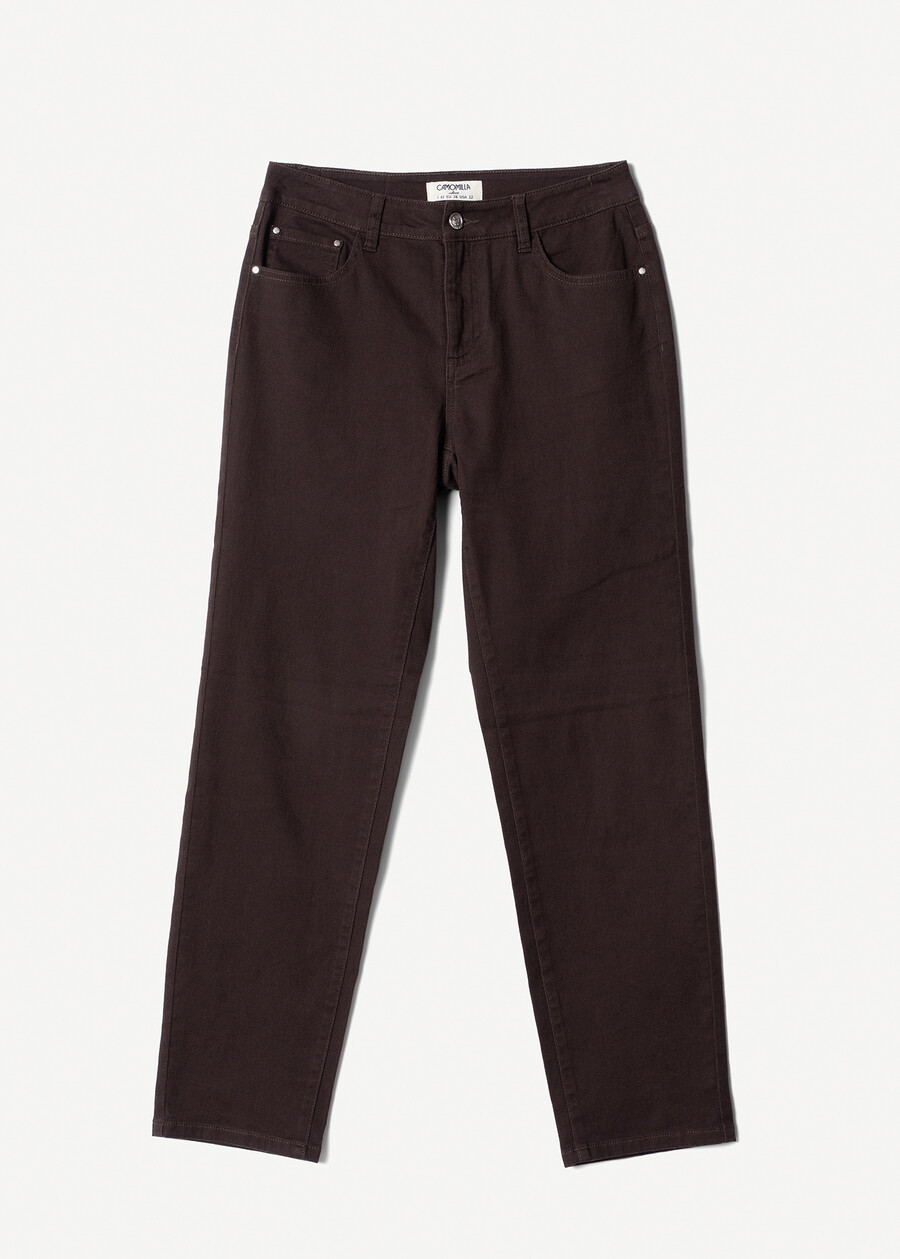 Jeans KateJ cinque tasche MARRONE CAFFE Donna , immagine n. 5