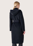 Cappotto Catrine in panno NERO BLACKBEIGE CAMMELLO Donna immagine n. 4