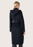 Catrine cloth coat NERO BLACKBEIGE CAMMELLO Woman image number 4