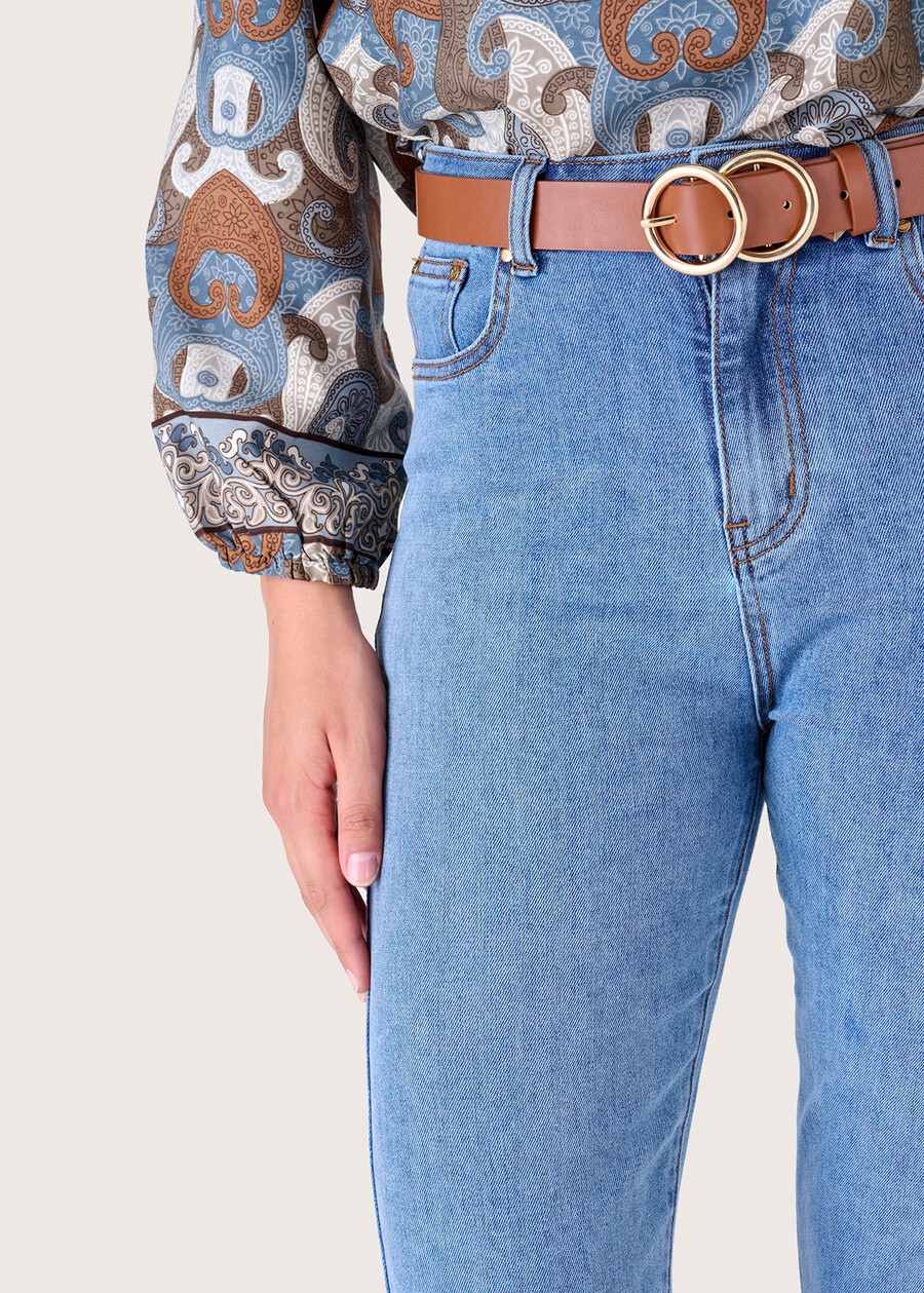 Pantalone Kate in denim di cotone DENIM Donna , immagine n. 3