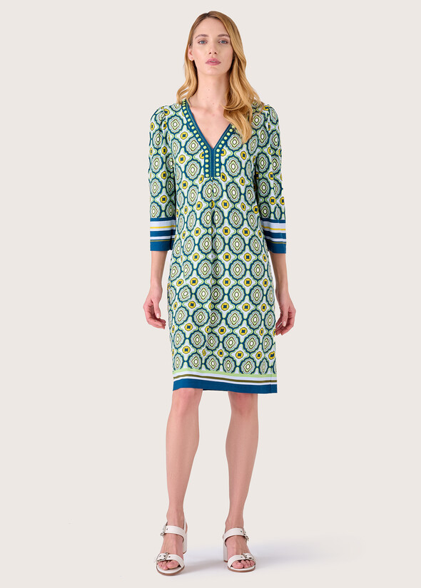 Abito a tunica Afrodite BLU MAJO Donna null