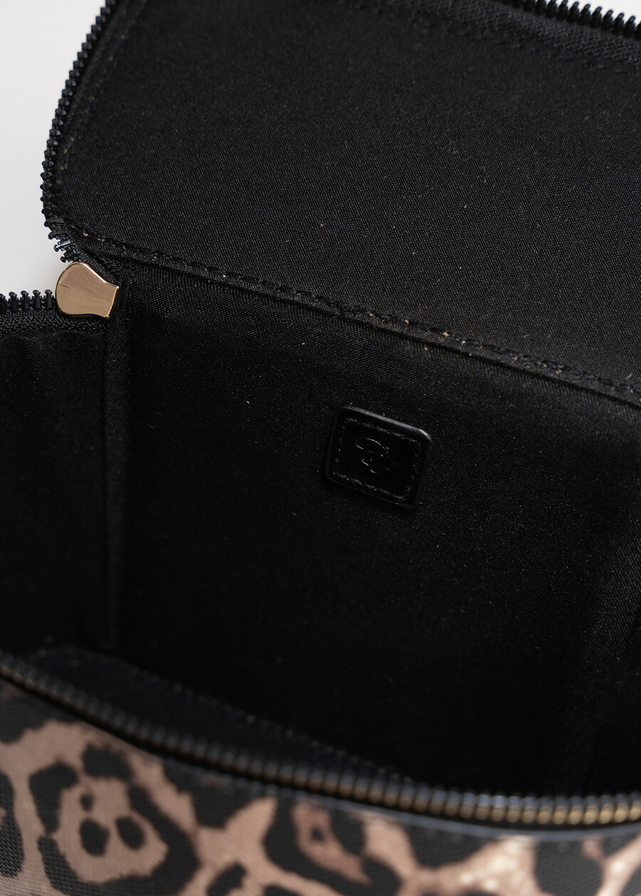 Beacy animal-print beauty case NERO BLACK Woman , image number 4